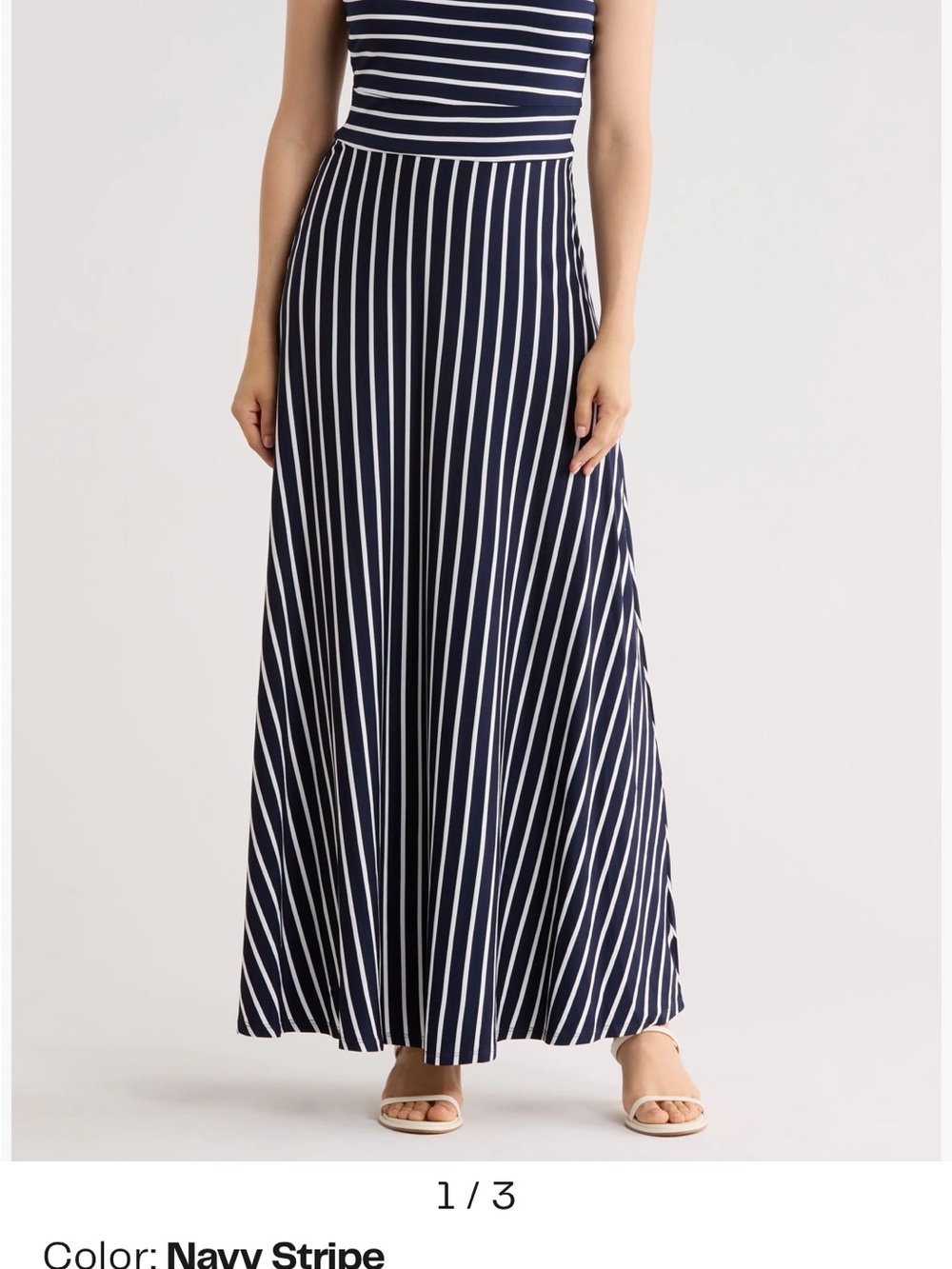 WEST KEI Striped Strapless Maxi Dress
Size xl new